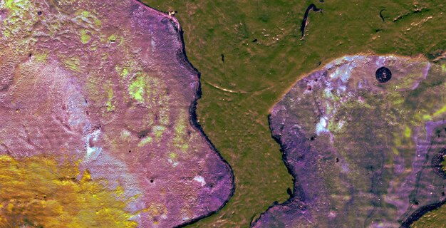 A detailed map highlighting areas of the US most affected by agricultural runoff, possibly with color-coded regions indicating pollution levels or vulnerable waterways.