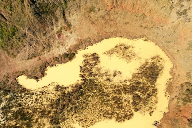 Satellite imagery depicting severe drought conditions across the Western United States, with parched landscapes and significantly reduced water levels in major reservoirs.